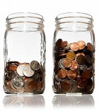 penny jars