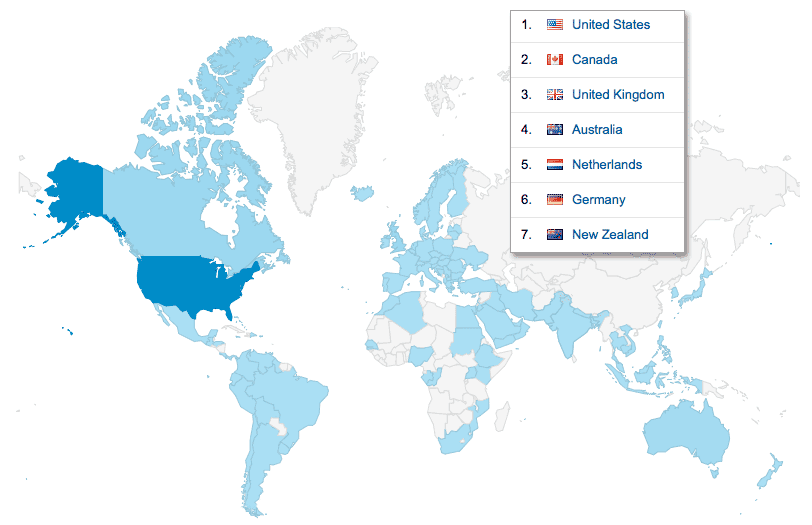 Tripawds Members Around the World